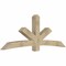 Ekena Millwork Alberta Rough Sawn Timber Gable Bracket, Douglas Fir, 96"W x 36"H x 6"D x 6"F, 9/12 Pitch GBW096X36X0606ALB00RDF - alternate 4